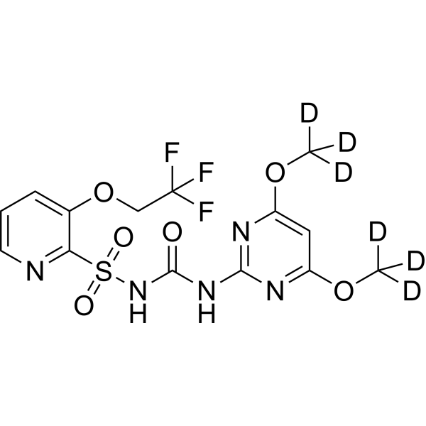 2-Pyridinesulfonamide, N-[[(4,6-dimethoxy-2-pyrimidinyl)amino]carbonyl]-3-(2,2,2-trifluoroethoxy)-d6